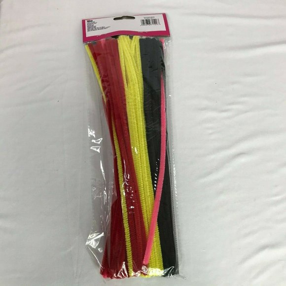 New Chenille Pipe Cleaners 100 pieces Each 12" - Picture 6 of 7